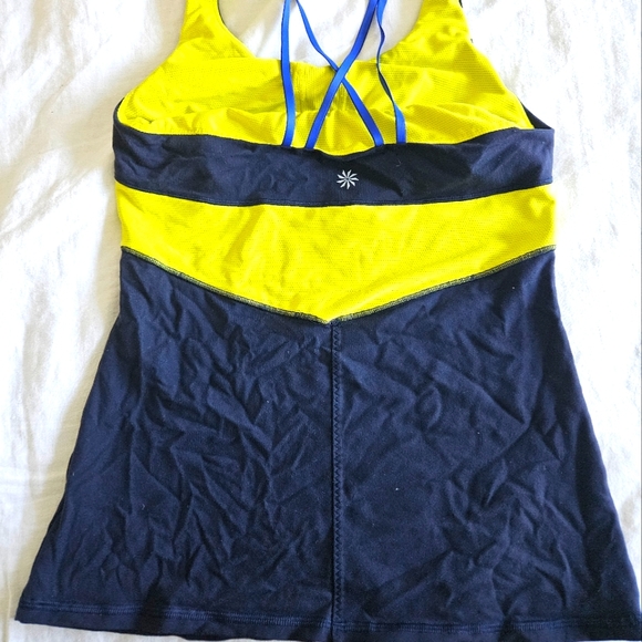 Athleta Women's small athletic top with bra insert. Gently used. - Picture 2 of 3
